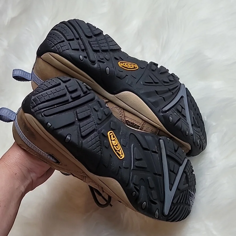 Keen Women’s Hiking Shoes Size 6.5 Brown Trail Outdoor Walking Sneakers